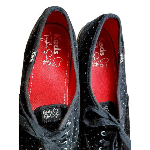 ​Keds x Taylor Swift Velvet Shoes 9 / Souliers Keds Taylor Swift 9 Femme - Picture 2 of 6